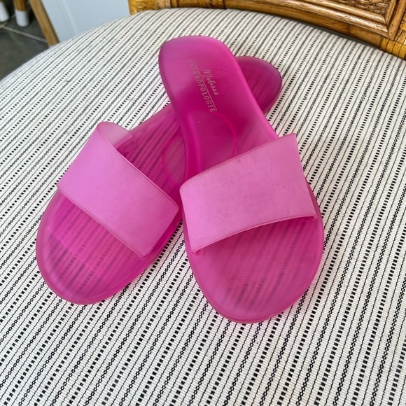 Anthropologie Korea Marissa Jelly Slide Sandals - Picture 1 of 11